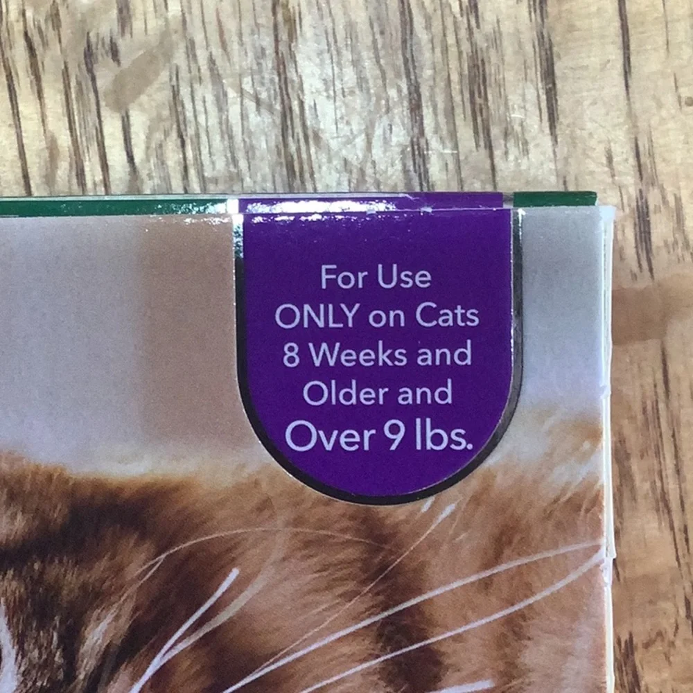Advantage II Large Cat 6 months Flea Preventative. - New!